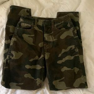 American Eagle Camo Jeans